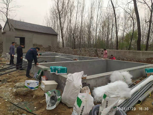 賀我公司承接蘭陵縣16個(gè)鄉鎮駐地生活污水處理項目